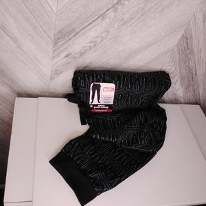 Marvel Men's Pajama Sleep Jogger Lounge Pants Black/White Sz: Medium (32-34)